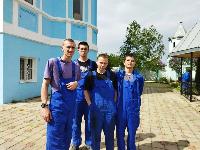 Студенты помогли храму