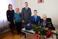 Ветерану ВОВ Алексею Рубану - 99 лет!