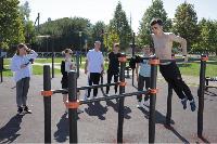 В Брюховецкой прошел фестиваль по воркауту