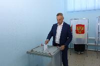 Глава Брюховецкого района проголосовал на выборах губернатора