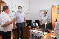 Глава района Владимир Бутенко познакомился с подразделениями Госавтоинспекции в Брюховецком районе