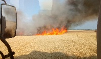 Поджог стерню – плати штраф