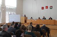 В Брюховецком районе прошло совещание с руководителями общеобразовательных учреждений