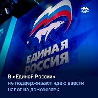 В «Единой России» не поддерживают идею депутата Сергея Вострецова ввести налог для домохозяек