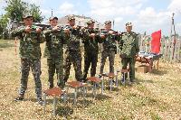 Брюховецкие казаки провели военно-полевые сборы