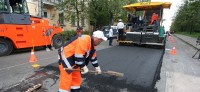 Ремонт дорог продолжается