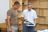 Сергей Ганжа встретился с финалистом кадрового проекта "Герои Кубани"