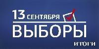 Официальные результаты выборов, прошедших 13 сентября 2020 года, а также данные о числе голосов избирателей, полученных каждым из зарегистрированных кандидатов