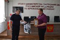 В полиции провели на пенсию прапорщика Олега Ревина 