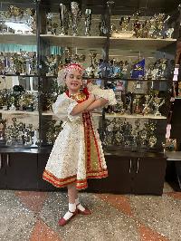 Учащаяся школы искусств представляет Брюховецкий район в Москве