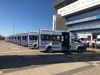Брюховецкий центр социального обслуживания пополнился специализированным автомобилем с подъемником