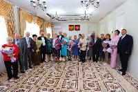 Юбиляров семейной жизни поздравили в Брюховецком ЗАГСе