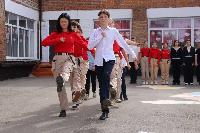 Школьники приняли участие в «Строевой школе патриотов»