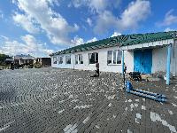 В селе Большой Бейсуг благоустраивают территорию около ДК