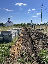 В Большебейсугском поселении строят новый тротуар