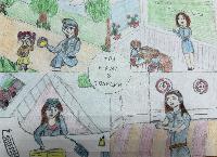 Полицейские подвели итоги районного этапа Всероссийского конкурса рисунков «Мои родители работают в полиции»