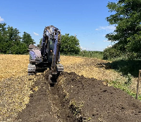 В Брюховецком районе продолжается обновление водопроводных сетей