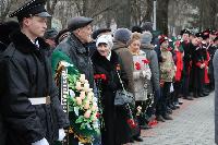  Митинг ко Дню освобождения станицы Брюховецкой от немецко-фашистских захватчиков