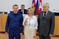 В Брюховецком районе вручили ключи от квартир детям-сиротам