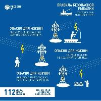 Энергетики РоссетиЮг напоминают о ПРАВИЛАХ ЭЛЕКТРОБЕЗОПАСНОСТИ во время рыбалки