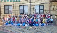 Дошколята из «Ромашки» приняли участие в экологической акции