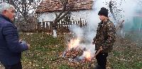 Открытый огонь на приусадебных участках запрещён!