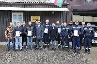 Спасателей поздравили с профессиональным праздником