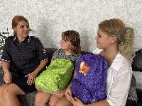 Полицейские Брюховецкого района приняли участие в акции «Помоги пойти учиться»