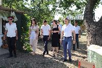 Молодые депутаты края посетили Брюховецкий район