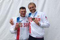 Каноист Виктор Мелантьев стал чемпионом Европы в заезде двоек на 500 м