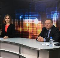 Прошел "Прямой эфир" с главой Брюховецкого района