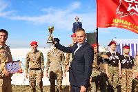 Военно-спортивная игра прошла в Брюховецком районе